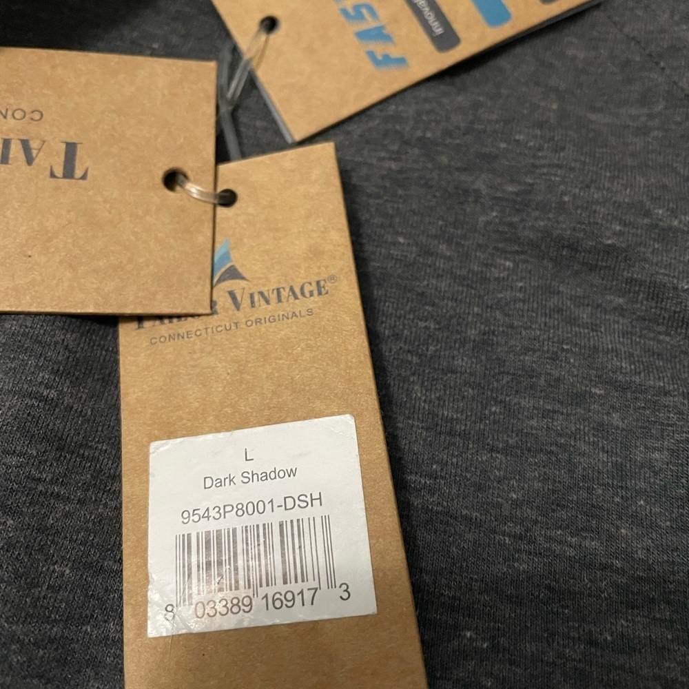 NWT Tailor Vintage long sleeve green Henley shirt 0322L/0459XL/0656M - Picture 9 of 10